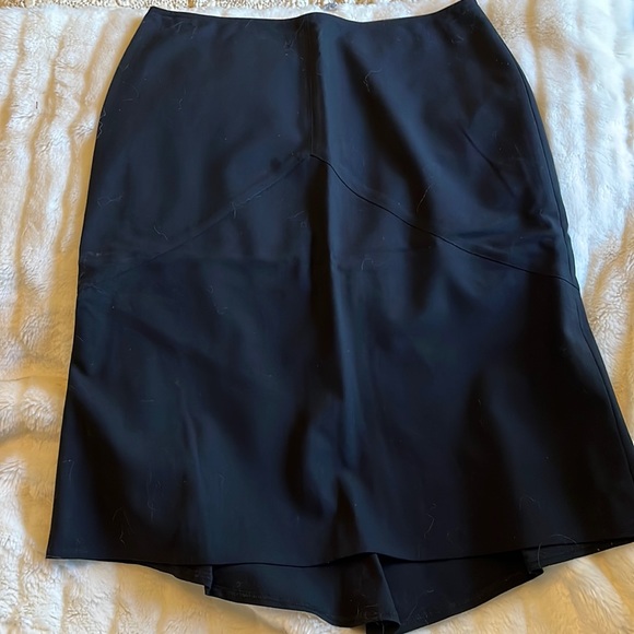 Kookai Skirts Kookai Black Midi Skirt With Flare At Hem In Backside